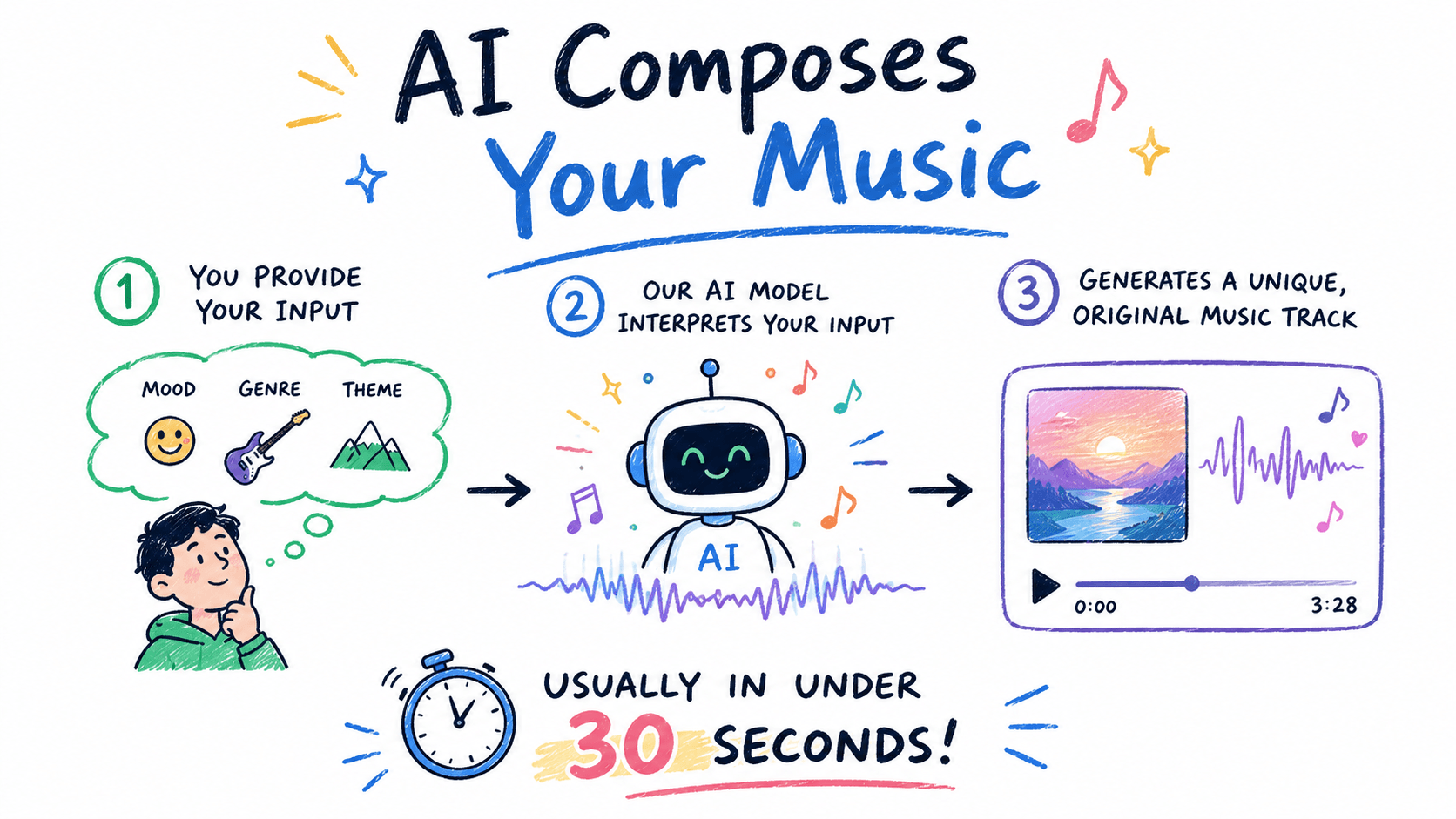 AI Composes Your Music